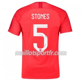 Maillot de Foot Angleterre Stones 5 Exterieur Coupe du monde 2018